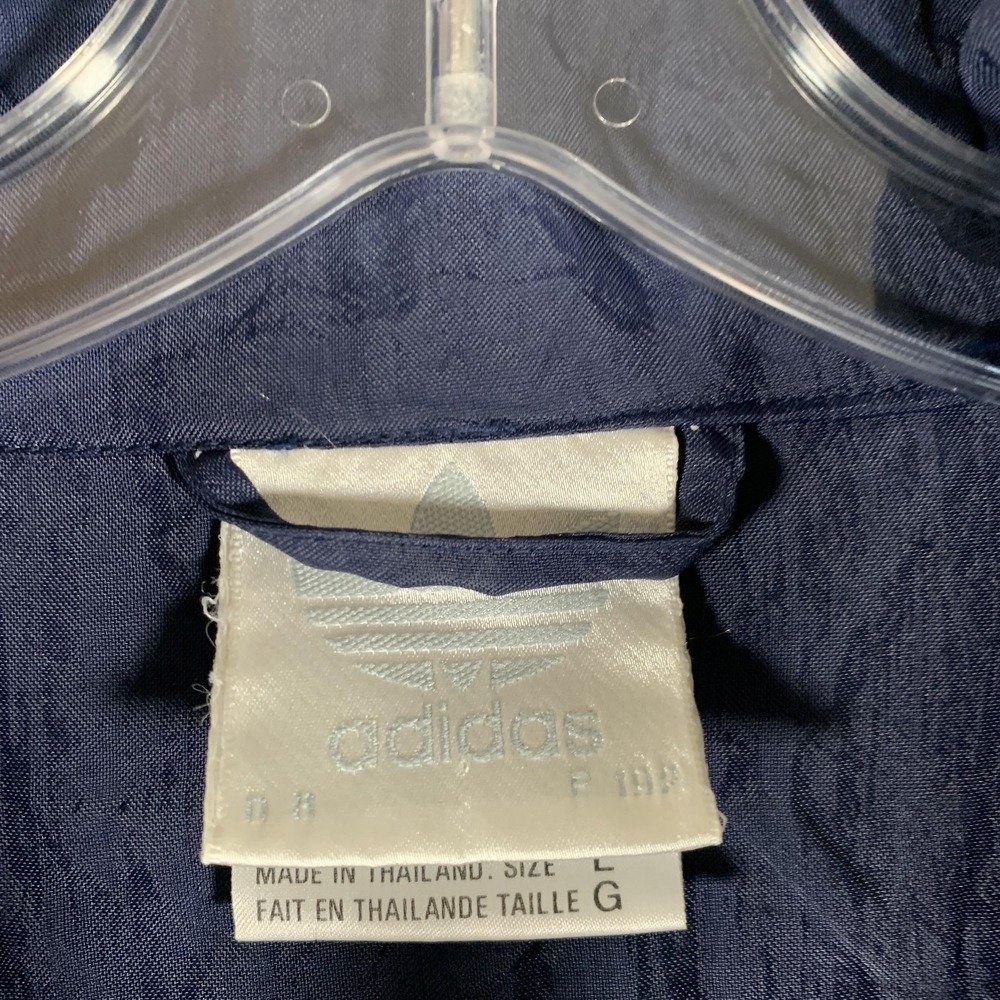 Vintage Adidas Track Jacket Mens Large Blue Bay State Games Celtics 90s - Picture 6 of 14